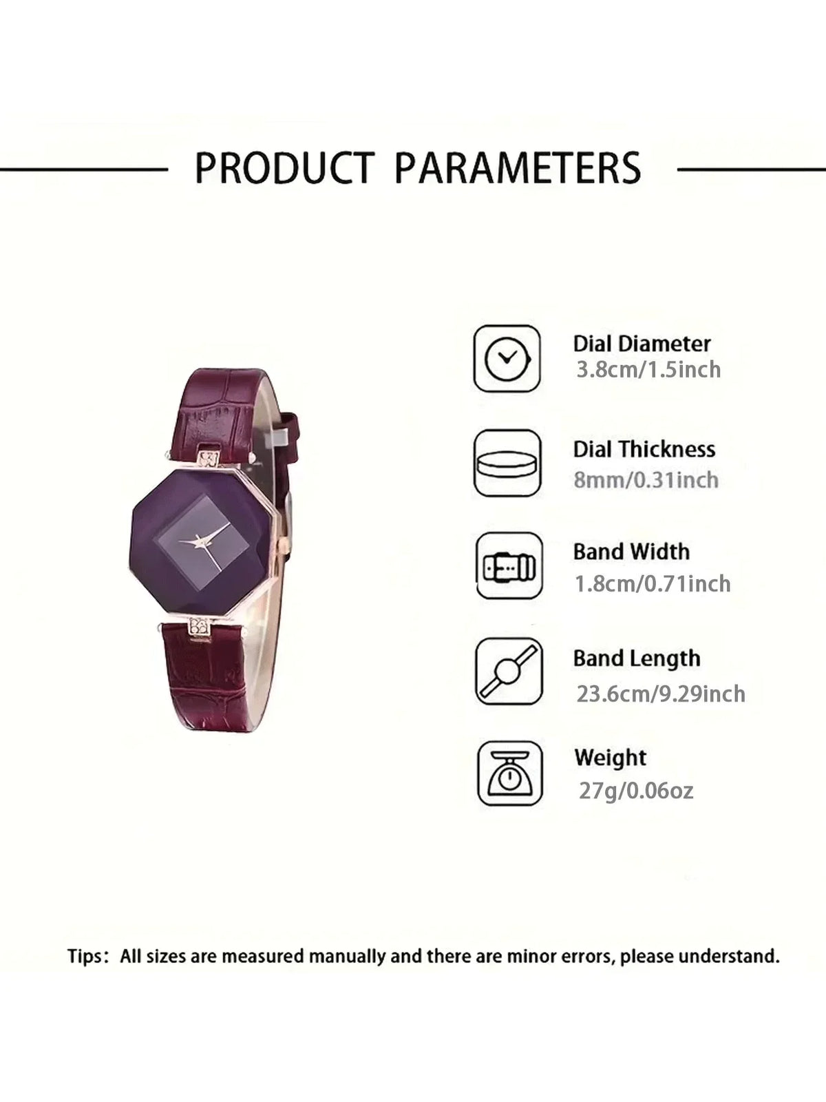 Women's 6-Piece Fashion Watch Set – Versatile & Stylish Fashion Watch Set Qme
