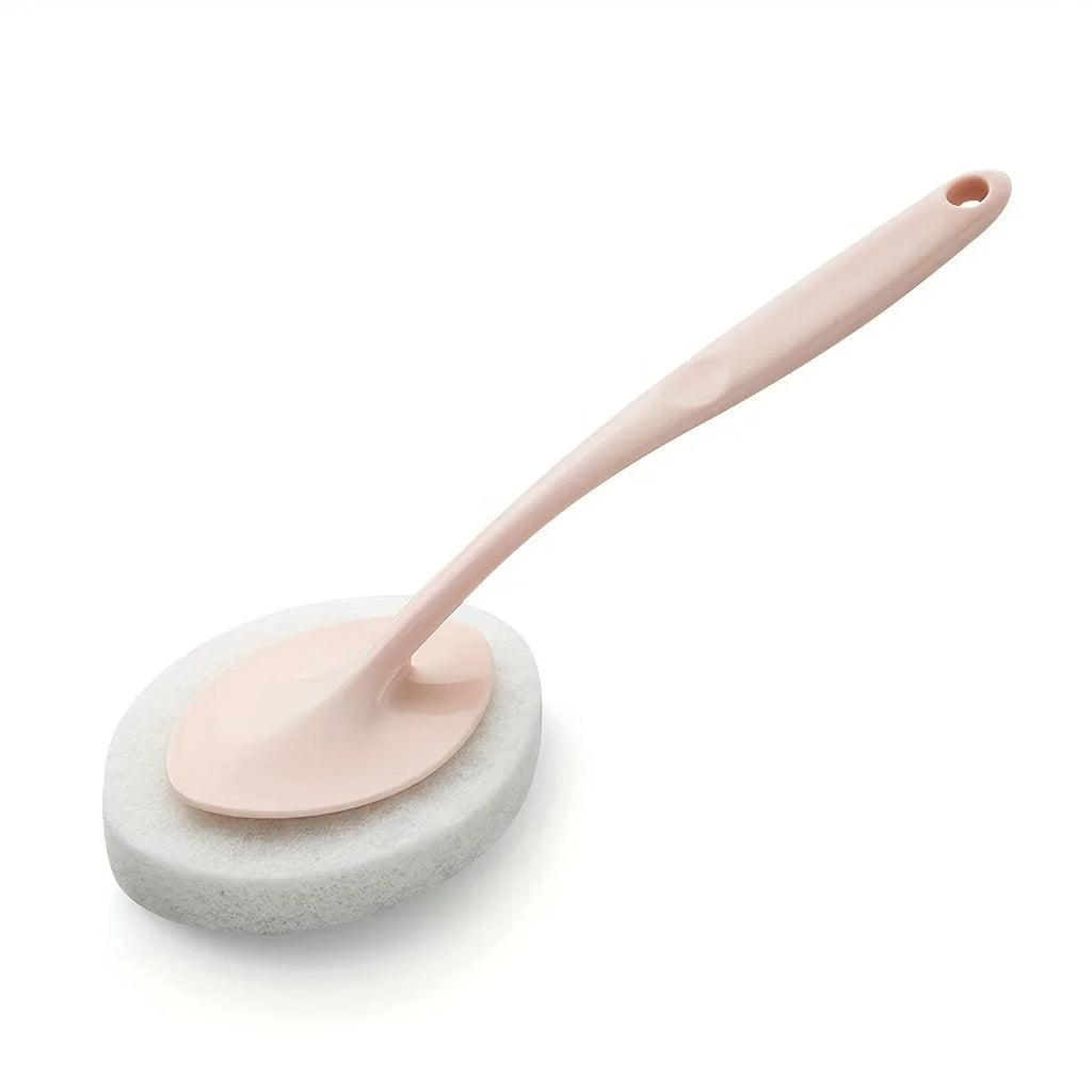 Handheld Bath Cleaning Brush – Toilet, Tile & Floor Scrubber Bathroom Cleaning Brush Qme 1pc