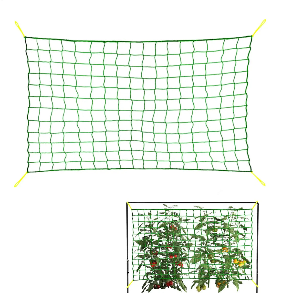 Garden Plant Climbing Trellis Net – Tomatoes, Flowers & Veg Plant Climbing Net Qme
