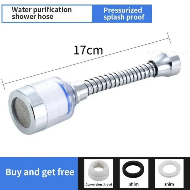 Faucet & Shower PP Cotton Water Filter Element – 5 Colors Water Filter Element Qme Tap filtration Hose