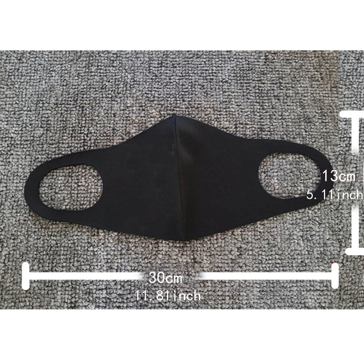 Rhinestone Letter Ice Silk Face Mask – Reusable & Washable Reusable Face Mask Qme