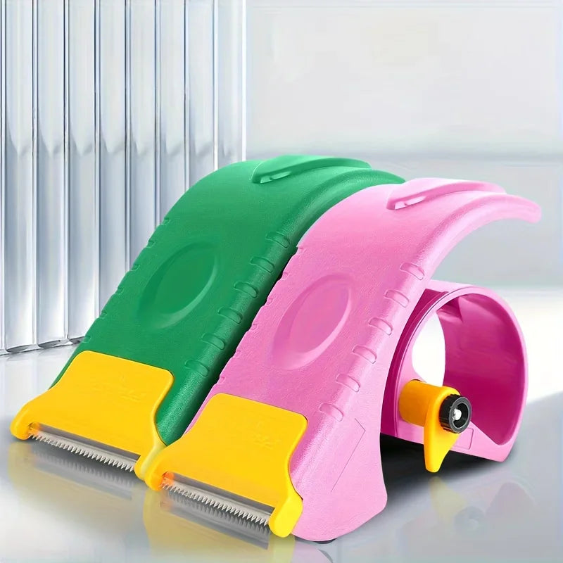 Handheld Tape Cutter & Sealing Machine – Office & Packaging Tape Cutter Dispenser Qme