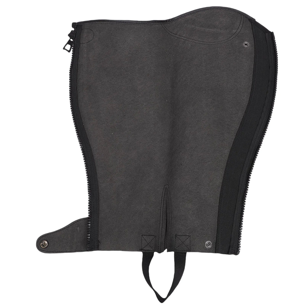 Adult Microfiber Equestrian Half Chaps – Protective Leg Guard Equestrian Half Chaps Qme