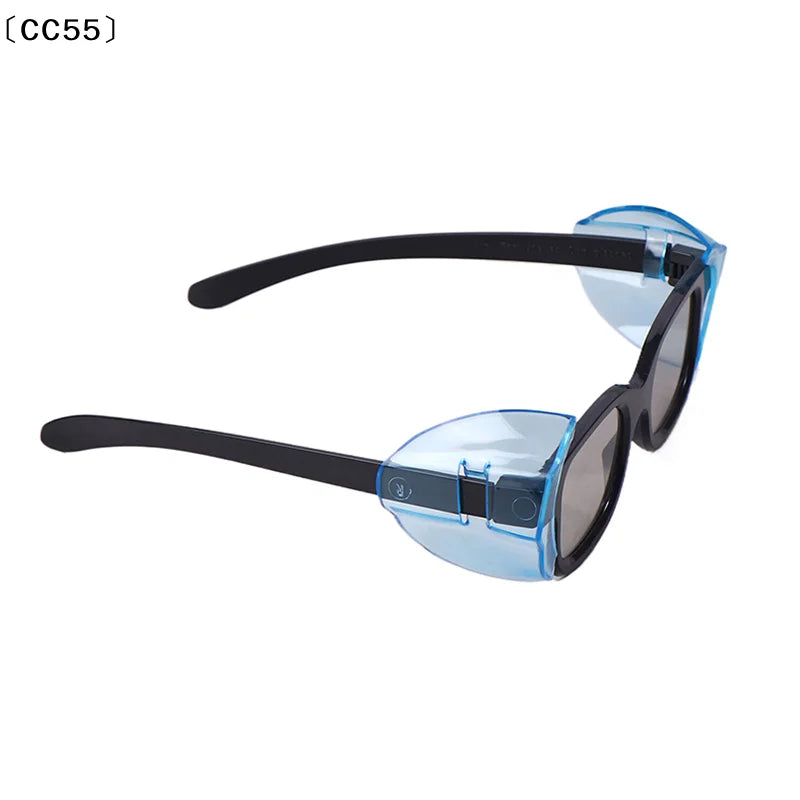Universal Eyeglass Side Shields – Clear Flexible Safety Covers Eyeglass Side Shields Qst