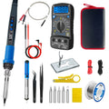 80W Electric Soldering Iron – Digital Display & Adjustable Temp Soldering Iron Qme B set3 220V EU PLUG