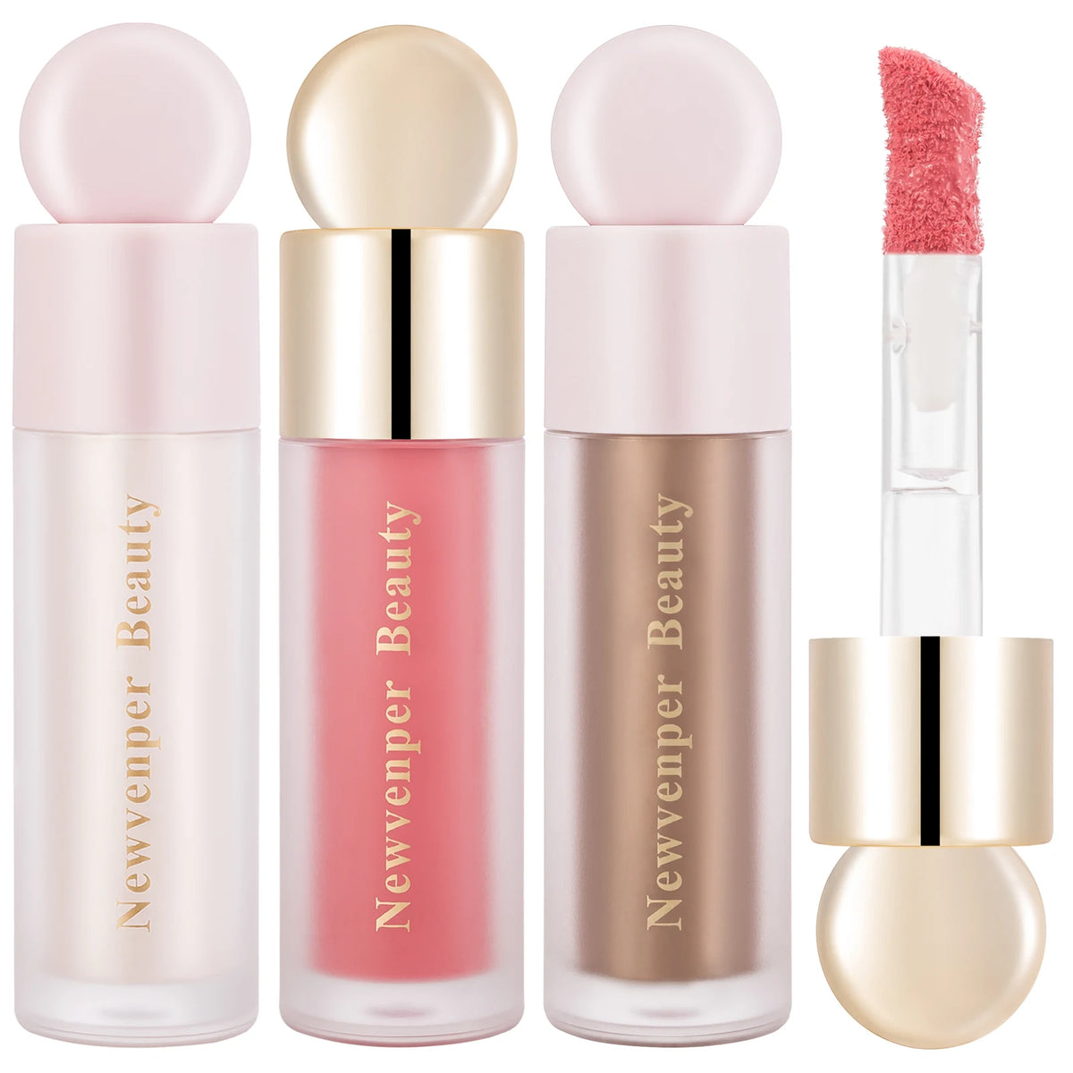 Liquid Highlighter, Blush & Contour – Natural Glow Luminizer Liquid Face Luminizer Qst