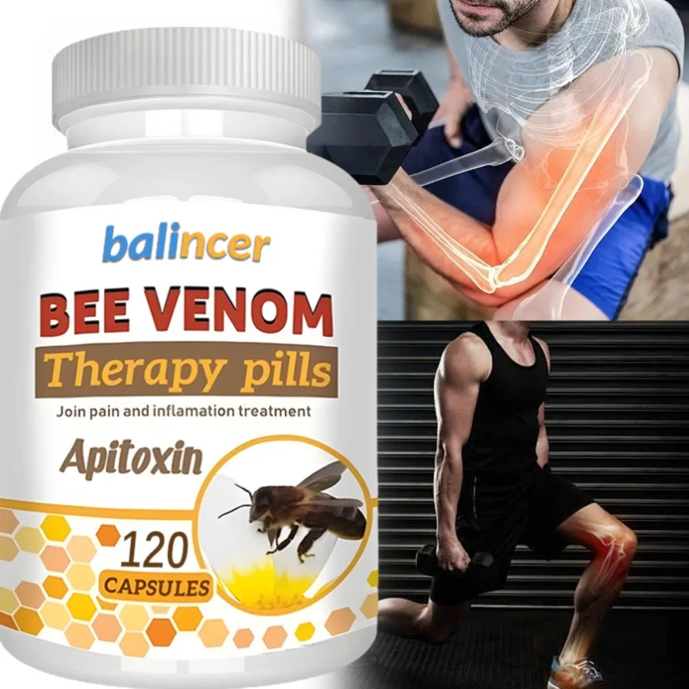 ZENVITALIZE Bee Venom Extract Capsules – Joint & Immune Support Dietary Supplement Qst