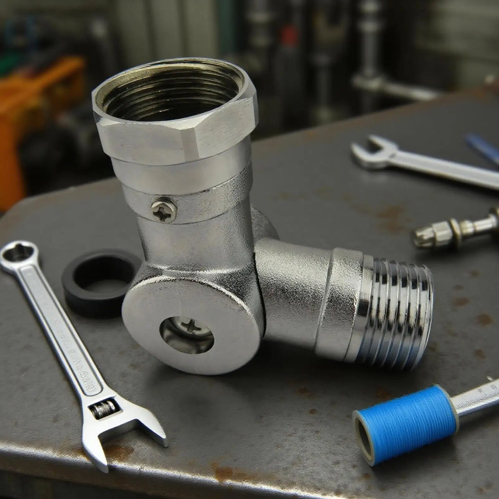 Brass Water Hose Swivel Adapter – 180° & 360° Rotating Hose Swivel Adapter Qme