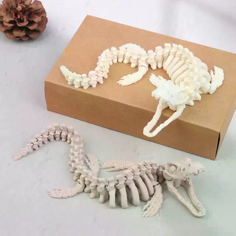 Dinosaur Skeleton Aquarium Decoration | Realistic Fish Tank Ornament Aquarium Ornament Qme