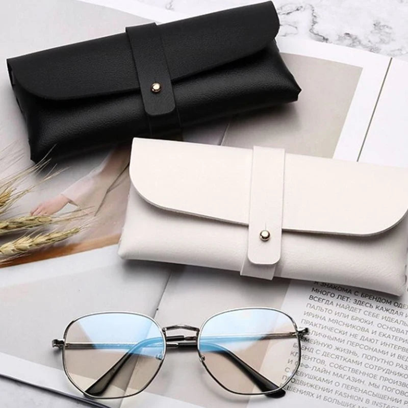 Soft PVC Leather Glasses Case – Sunglasses Storage Box Eyeglasses Case Qst