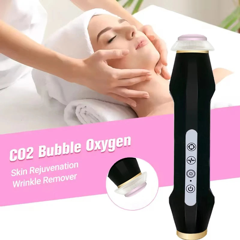CO2 Oxygen Bubble Pen – LED Facial Cleansing Device Facial Cleansing Device Qst
