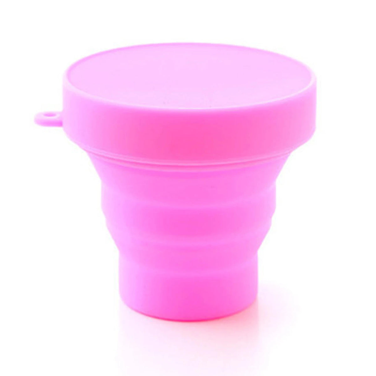 XceeFit Medical Silicone Menstrual Cup – Reusable, 2 Sizes Menstrual Cup Qst Storage cup-pink L