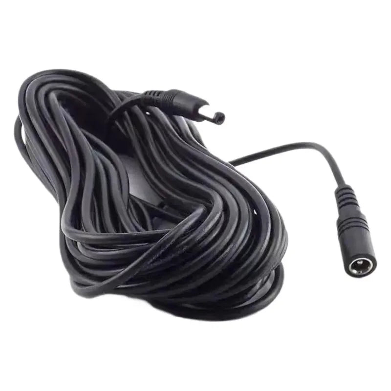 DC 12V 2A Power Extension Cable 5.5x2.1mm | 4 Lengths DC Power Extension Cable Qme