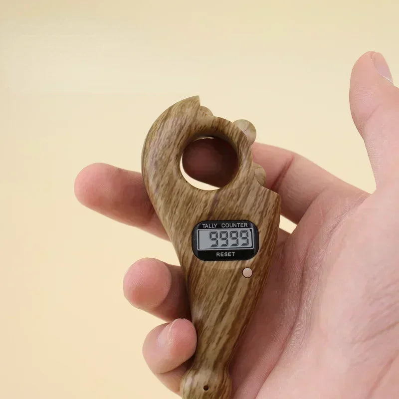 Mini Digital Hand Counter – LCD Tally Clicker for Prayer & Meditation Digital Tally Counter Qme