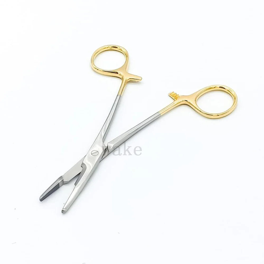 Stainless Steel Needle Holder with Insert Scissors – 5 Colors Needle Holder Scissors Qme