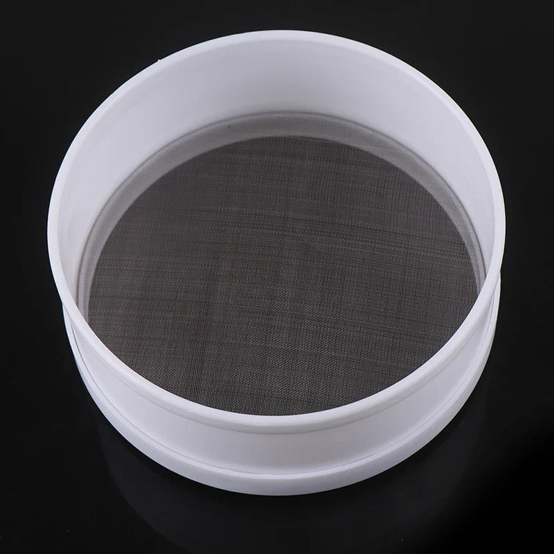 White Fine Mesh Flour Sifter Strainer & Sieve | Kitchen Tool Flour Sifter Sieve Qme