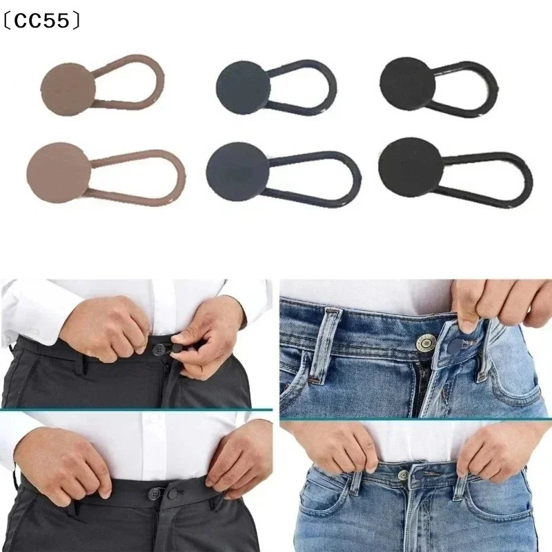 Flexible Waist Extender Buttons for Jeans & Pants – 12pc Set Waist Extender Buttons Qst Default Title