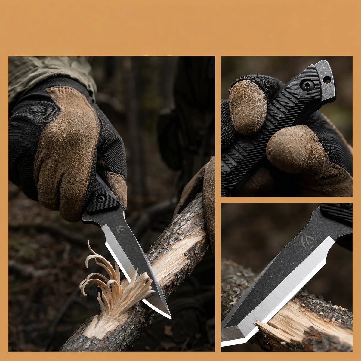 HUANGFU Outdoor Multi Knife – Camping Hiking Portable Blade Outdoor Camping Knife Qst