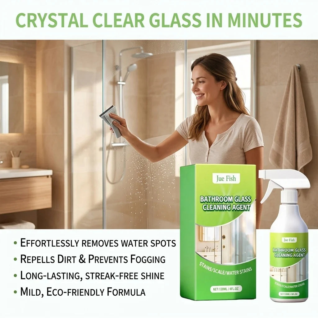 Bathroom Cleaning Spray – Hard Water & Soap Scum Remover | Qme Bathroom Cleaning Spray Qme