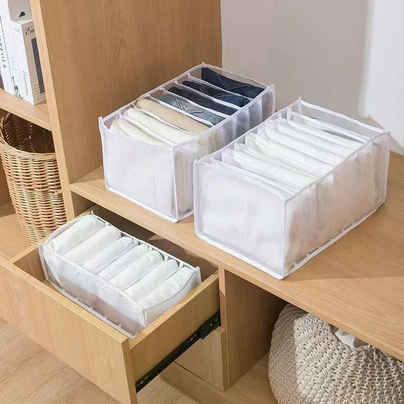 Mesh Drawer Organizer Box for Lingerie, Socks & Underwear Drawer Organizer Box Qme