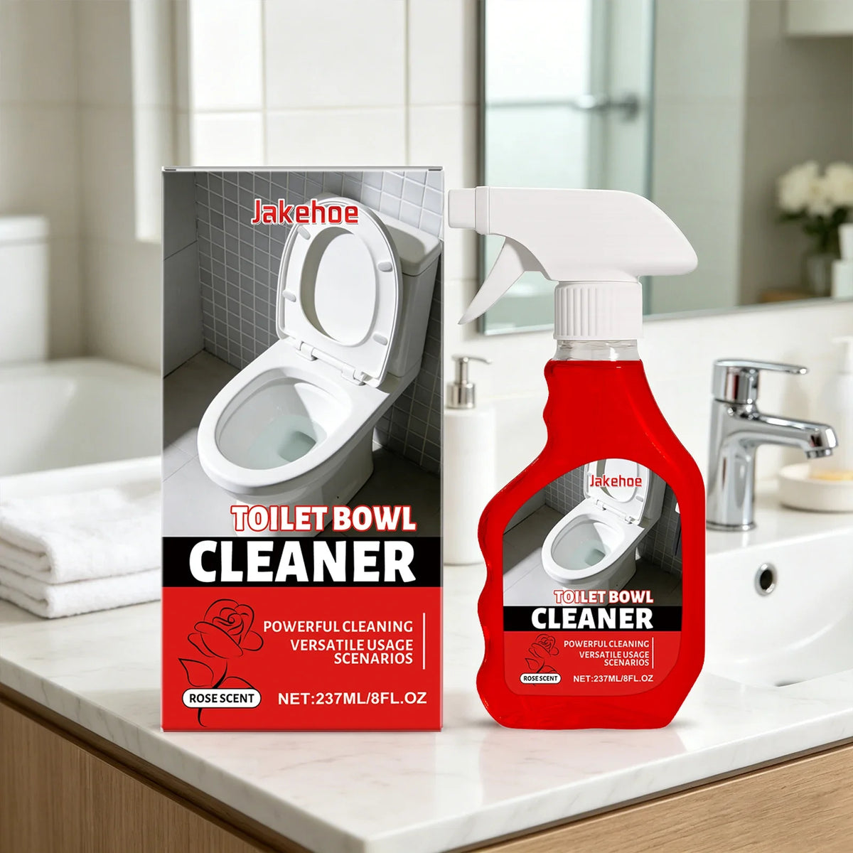 Toilet Bowl Cleaning Spray – Scale Remover & Odor Control Toilet Bowl Cleaner Qme
