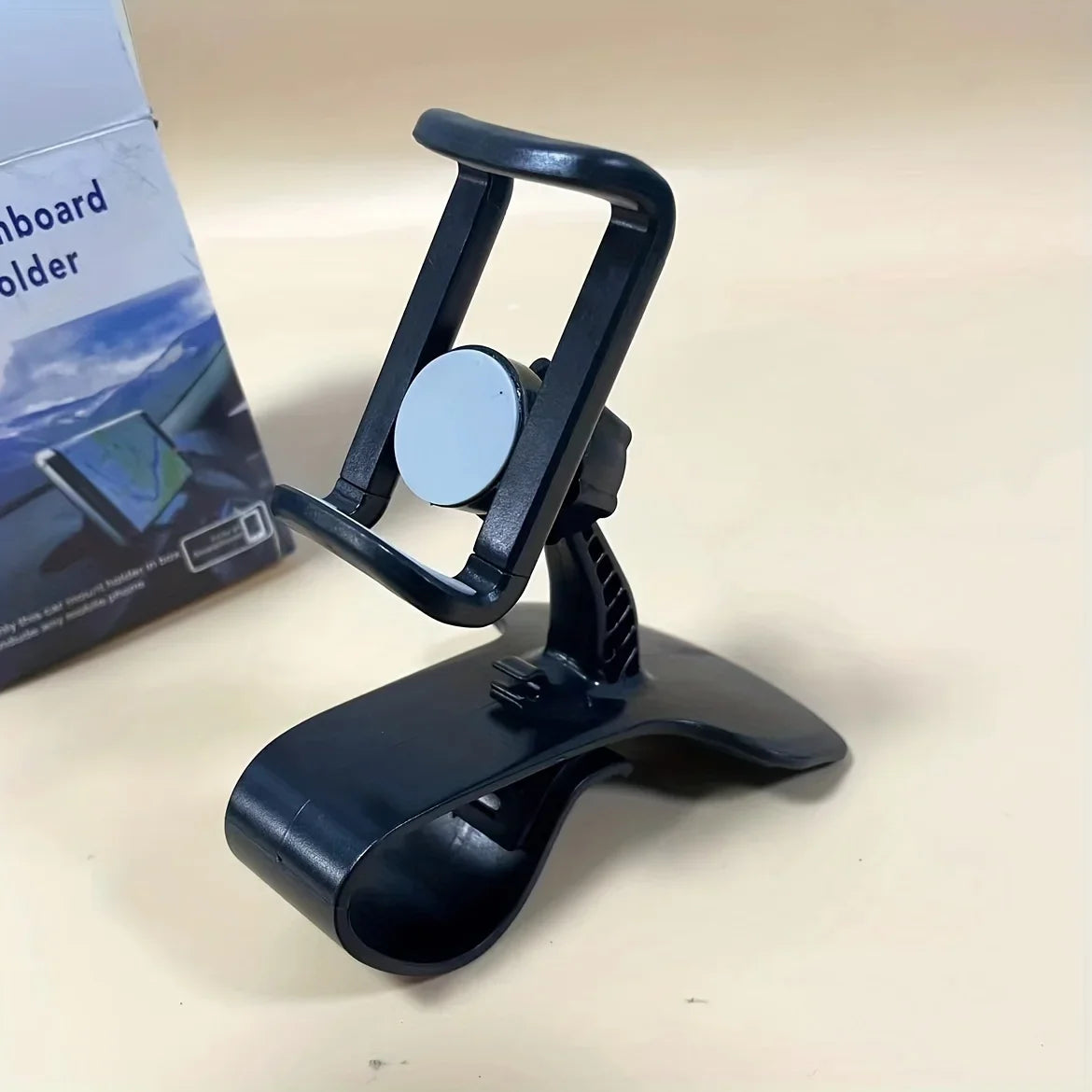 Car Phone Holder Clip Mount – Dashboard & GPS Navigation Stand Dashboard Phone Mount Qme