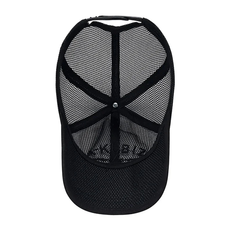 Men's Mesh Baseball Cap – Quick Dry Summer Sport Hat Mesh Baseball Cap Qme