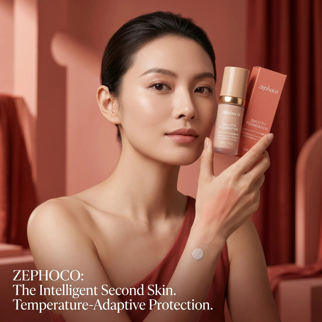 Zephoco Color-Changing Foundation SPF 50 – Full Coverage SPF Foundation Qme