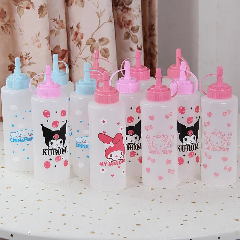 Hello Kitty Kuromi Squeeze Bottle – Sauce, Jam & Salad Kitchen Squeeze Bottle Qme