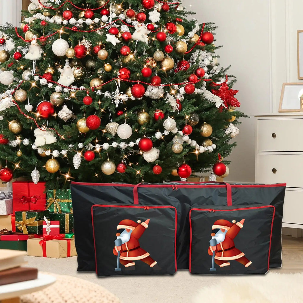 Waterproof Christmas Tree & Wreath Storage Bag Organizer Holiday Storage Bag Qme