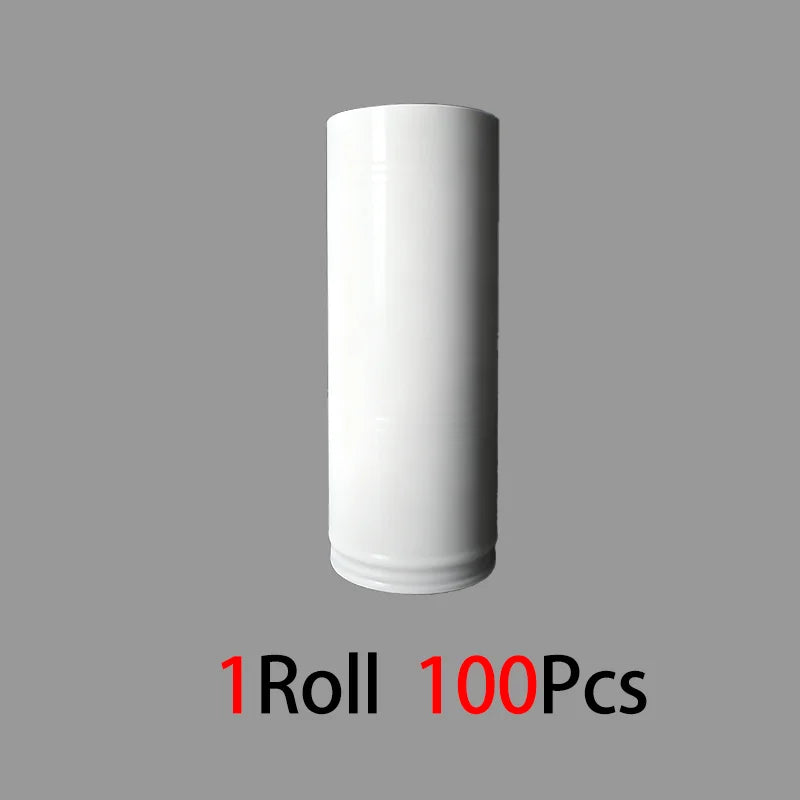 Silicone Anti-Stick Oil Film Sheet Moisture-Proof 100 Pack Silicone Liner Sheet Qme 1roll-white 15M 10mm
