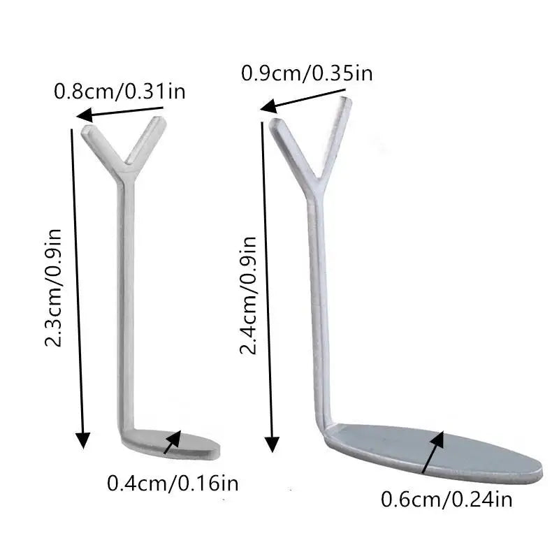 Y-Shape Nail Magnet Tool – Cat Eye Heart & Ingot Patterns Nail Art Magnet Tool Qme