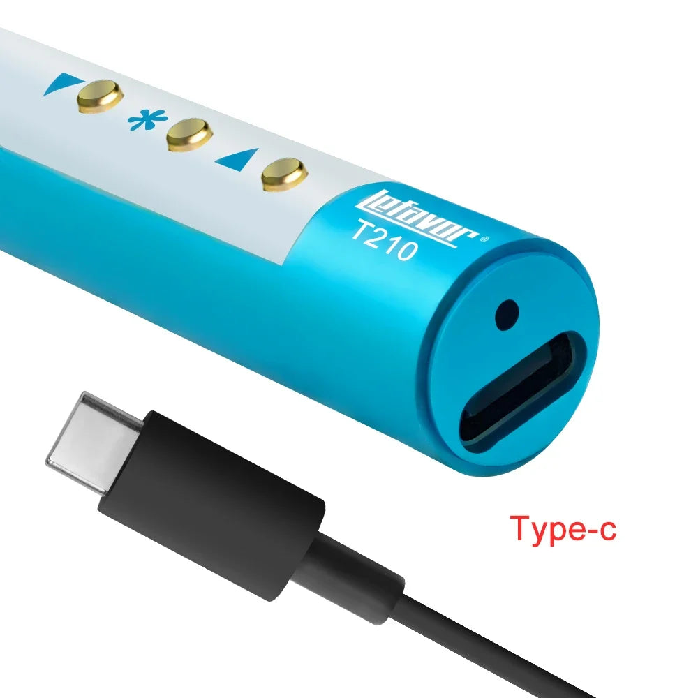T210 JBC210 Mini Portable Soldering Iron | QC PD USB Powered Portable Soldering Iron Qme