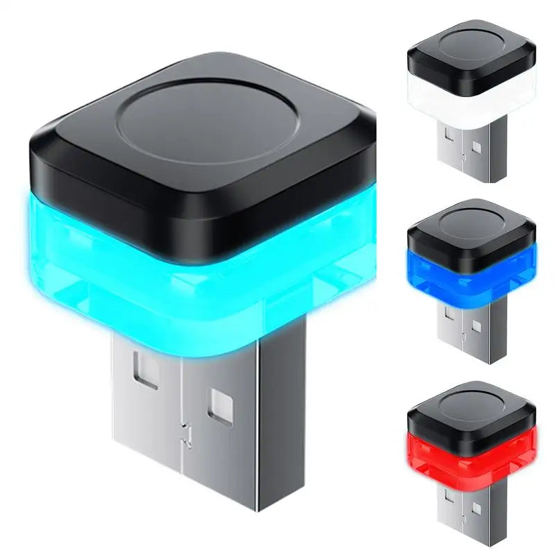 USB LED Car Interior Ambient Light – Multicolor Atmosphere Lamp Car Ambient Light Qst