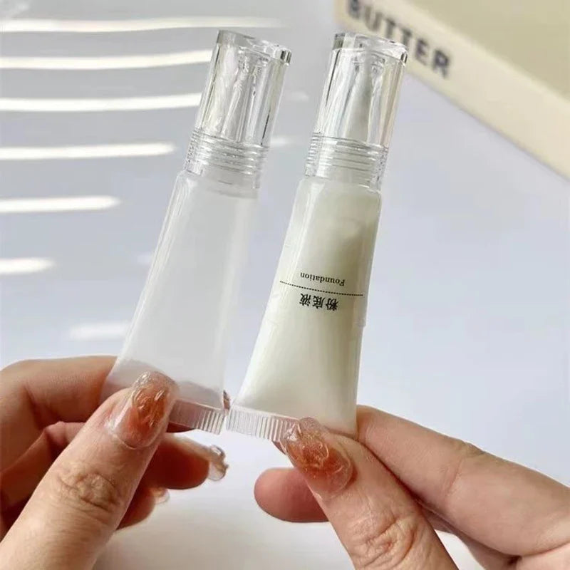 10 Refillable Cosmetic Soft Tubes – Cream, Lotion & Sunscreen Cosmetic Travel Tubes Qme