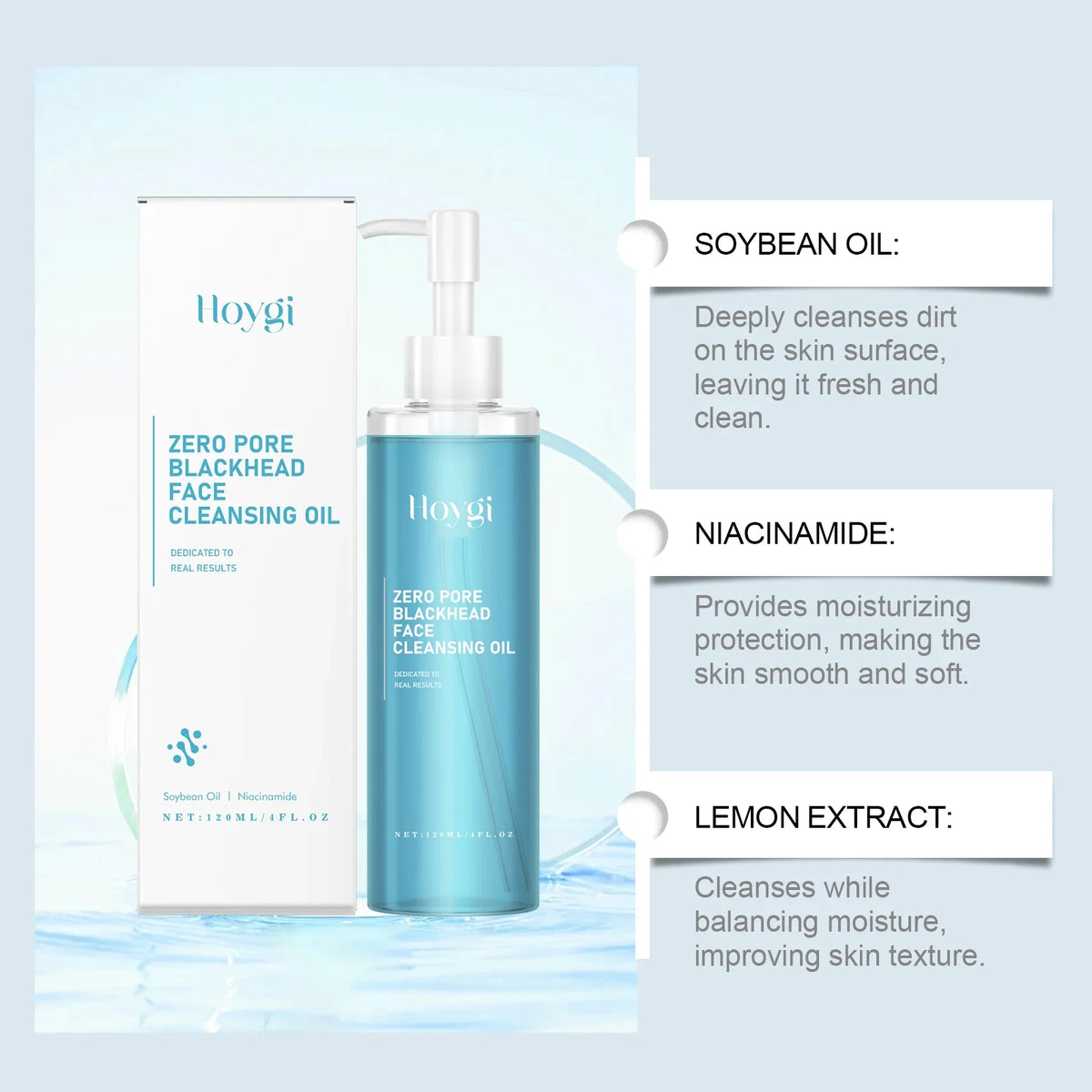 Gentle Makeup Remover Oil – Face, Eyes & Lips Cleanser Cleansing Oil Qme