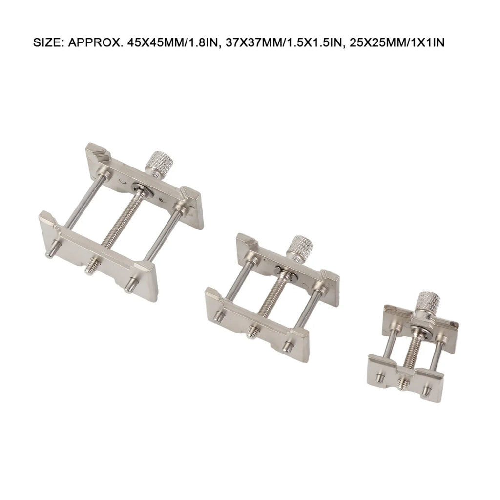 Metal Watch Movement Holder 3-Piece Set – Watchmaker Repair Tool Watchmaker Repair Tool Qme