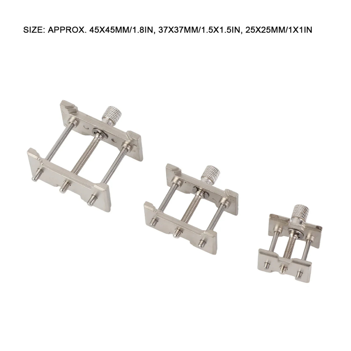 Metal Watch Movement Holder 3-Piece Set – Watchmaker Repair Tool Watchmaker Repair Tool Qme