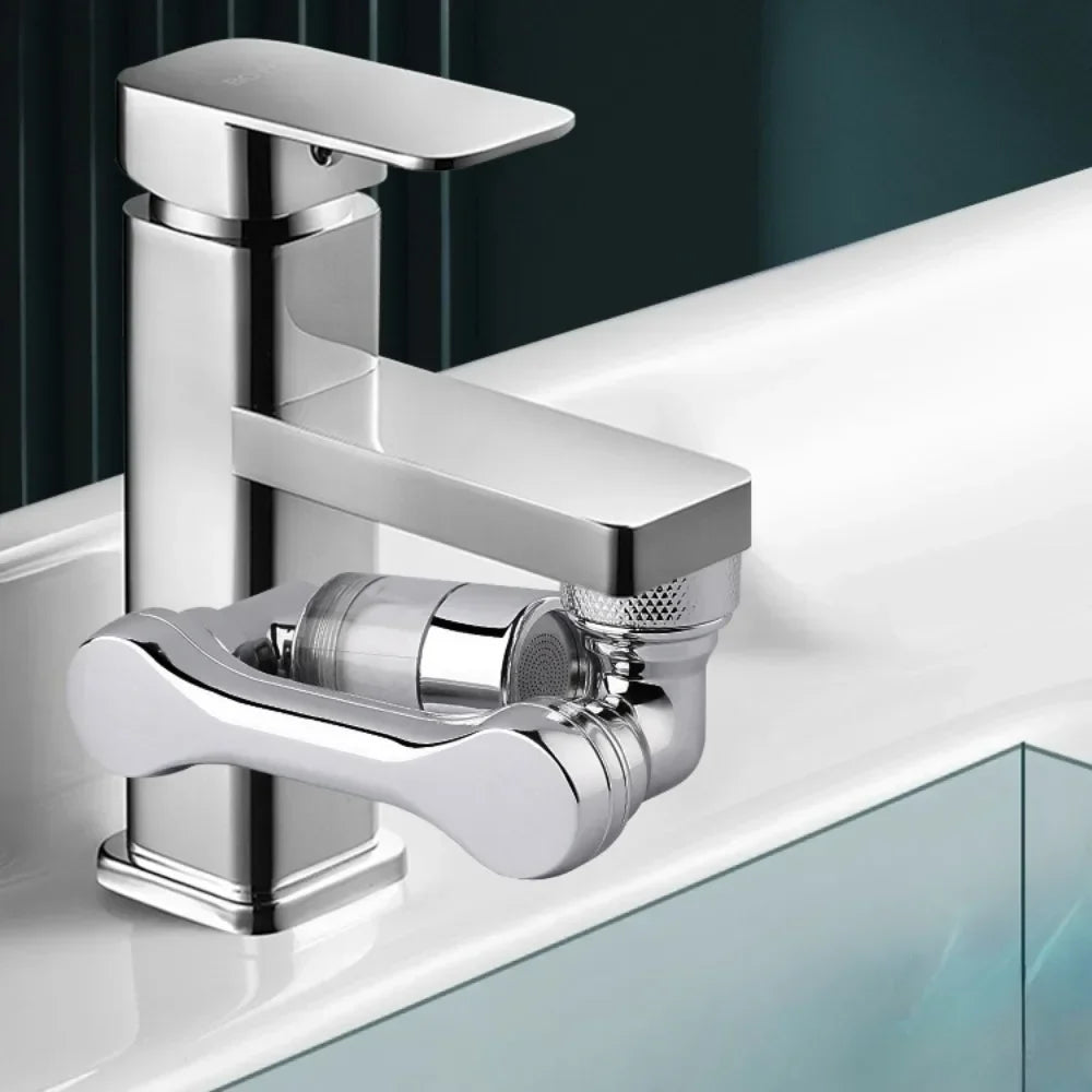 1080° Rotating Faucet Extender with Filter & Aerator Nozzle Faucet Extender Qme