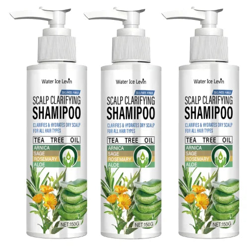 Sulfate-Free Clarifying Shampoo | Tea Tree & Arnica Clarifying Shampoo Qme Smoothing & Straightening