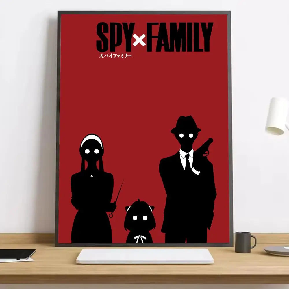 Spy x Family Anya HD Canvas Poster – Anime Wall Art Decor