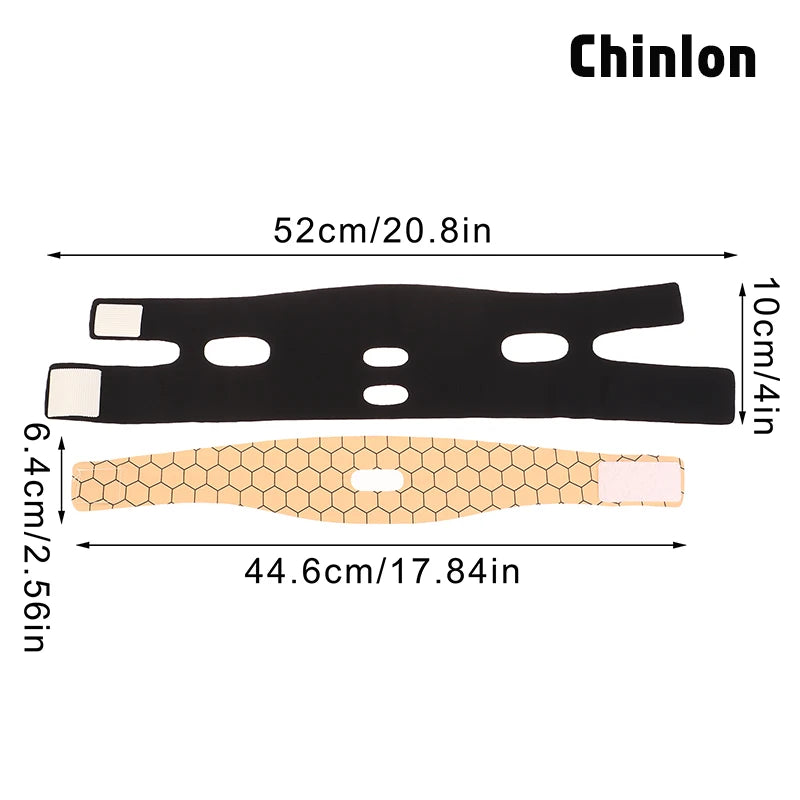 V Line Face Lifting Strap – Chin Cheek Contouring Sleep Mask Face Lifting Strap Qst Chinlon