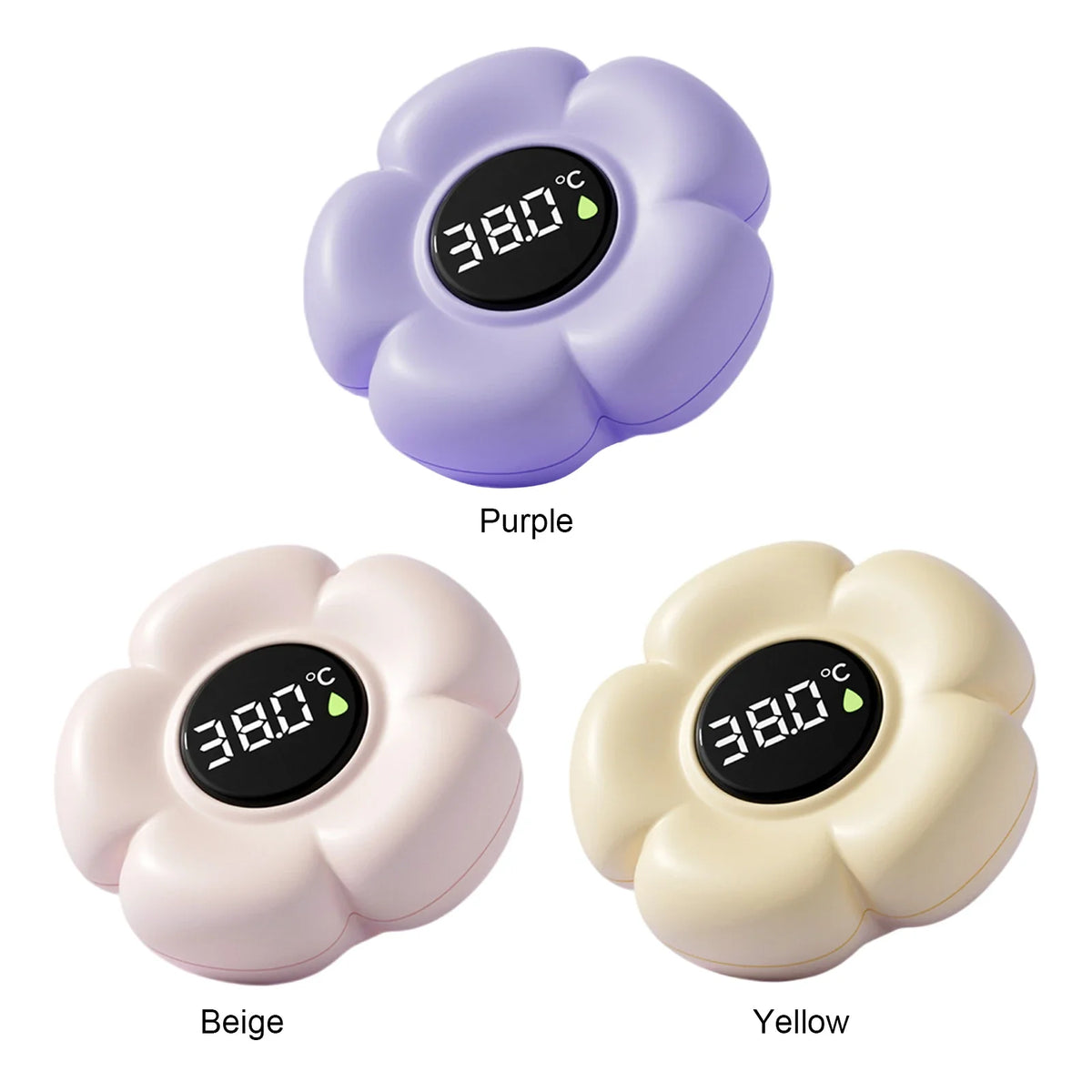 Baby Bath Thermometer LED Color Alerts – Digital Water Temp Baby Bath Thermometer Qme