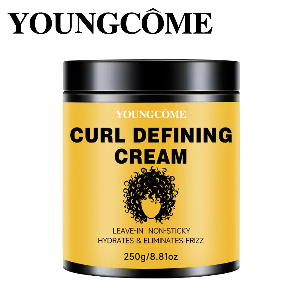 250g Curl Defining Cream – Moisturizing Frizz Control Styling Curl Defining Cream Qst