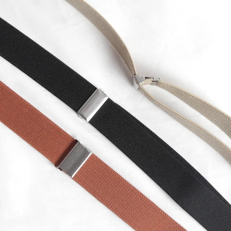 Vintage Y-Back Suspenders Men Women Button End Adjustable Vintage Suspenders Qme