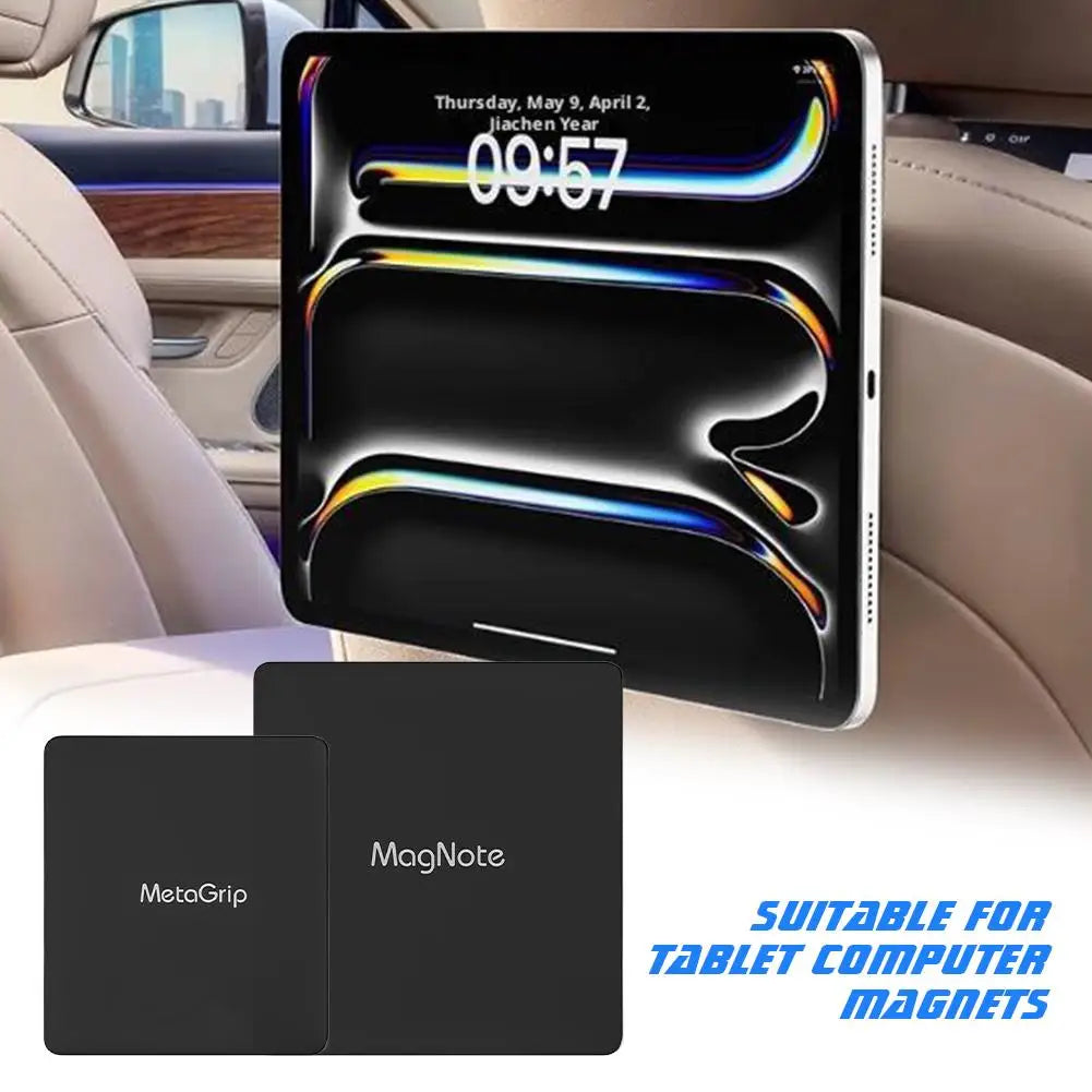 Universal Magnetic Phone Holder Stand Sticker – Wall & Desk Magnetic Phone Mount Qme