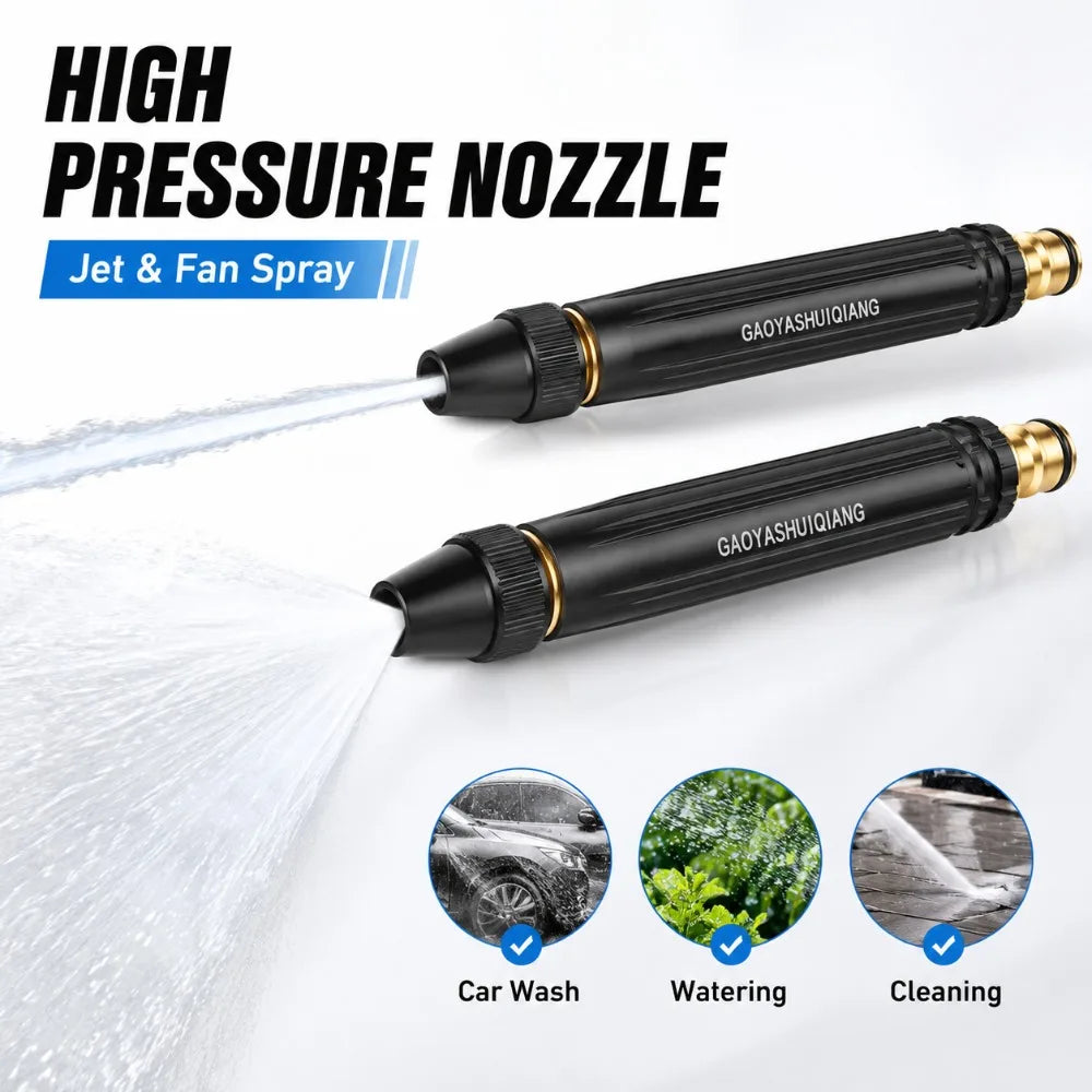 Universal Pressure Car Wash Gun – Multipurpose Water Nozzle Pressure Water Gun Qme