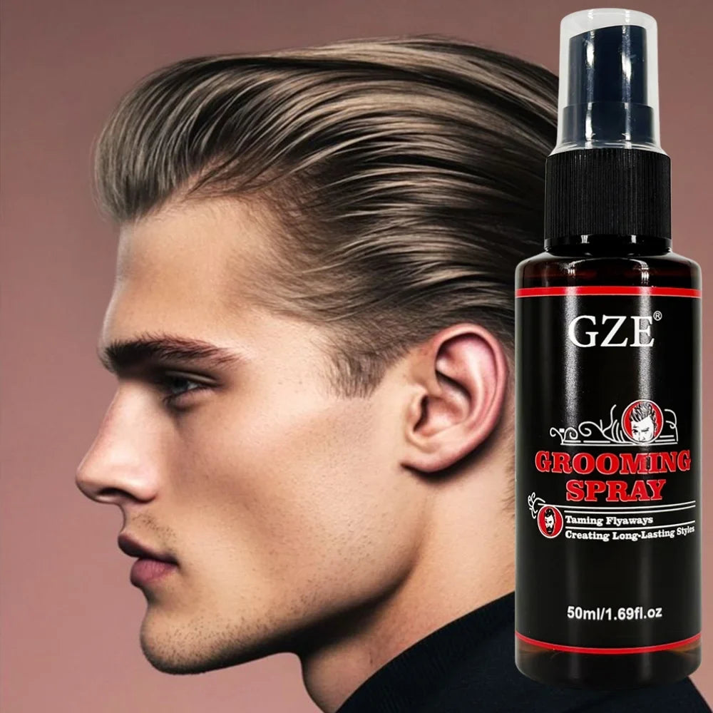 GZE Men's All-in-One Grooming Spray – Leave-In Conditioner Men's Grooming Spray Qme