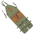 Garden Leg Gaiter Apron – Waterproof, Pockets & Dirt Shield Garden Leg Gaiter Apron Qme green