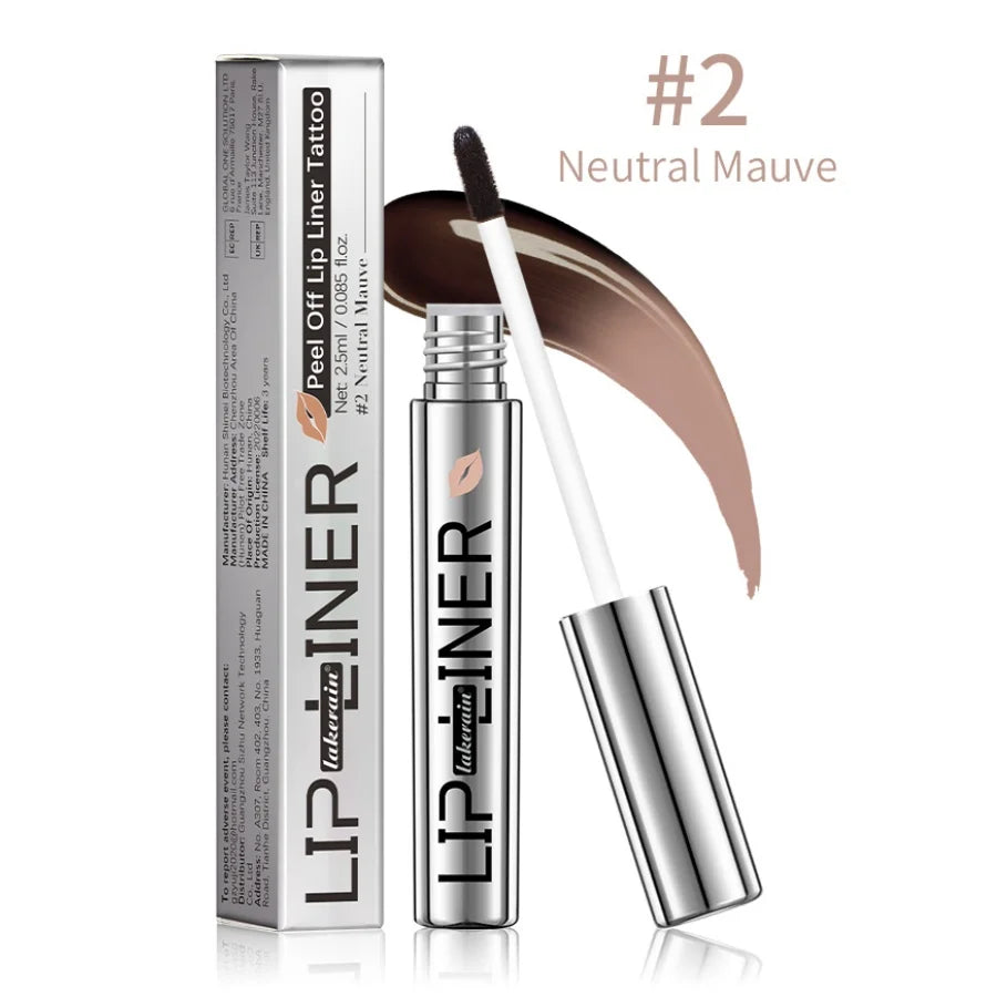 Matte Peel Off Lip Stain – Long-Lasting Tint & Hyaluronic Acid Peel Off Lip Stain Qst 02 2.5ml